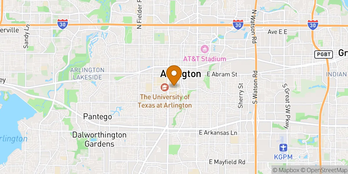  neighborhood map in Arlington, TX